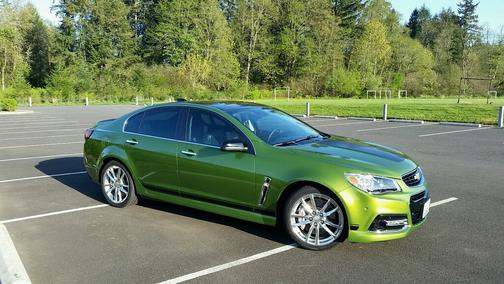 Green 2015 Chevrolet SS Base
