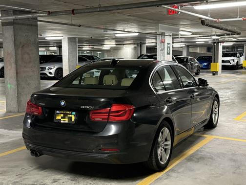 Black 2017 BMW 330 i xDrive