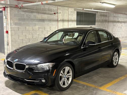 Black 2017 BMW 330 i xDrive