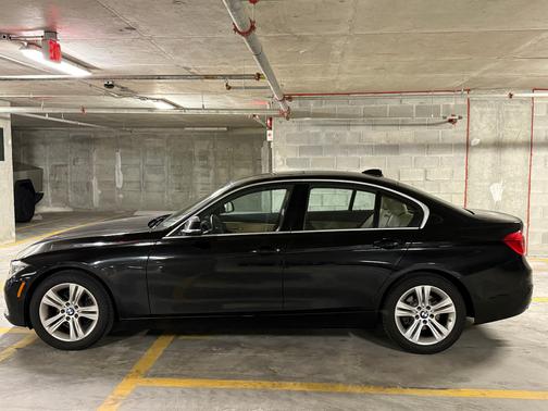 Black 2017 BMW 330 i xDrive