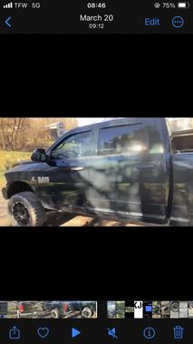 Green 2018 RAM 2500 Tradesman