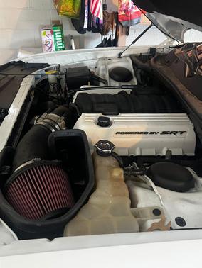 White 2016 Dodge Challenger R/T Scat Pack