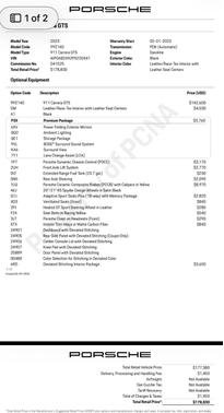 2023 Porsche 911 911 Carrera GTS