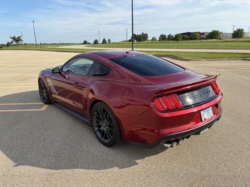 Red 2015 Ford Mustang GT Premium