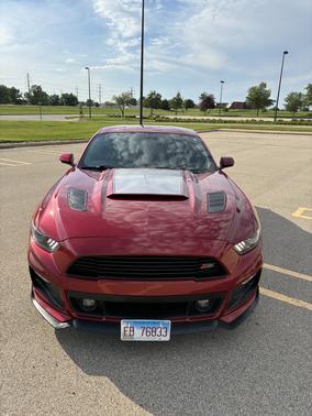 Red 2015 Ford Mustang GT Premium