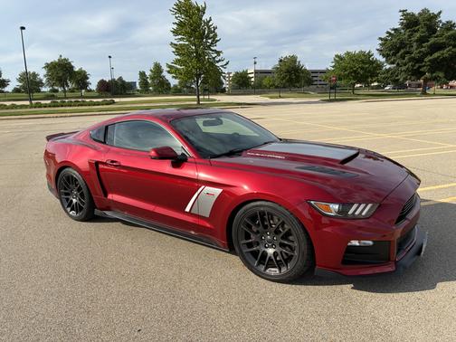 Red 2015 Ford Mustang GT Premium