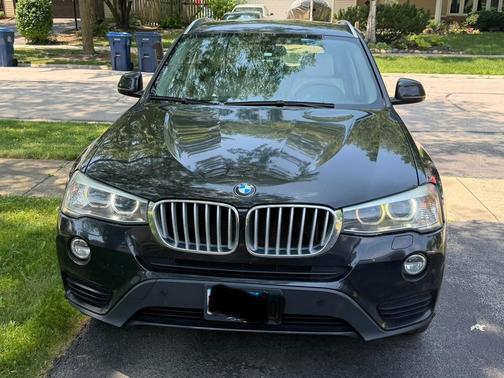 Black 2015 BMW X3 xDrive28i