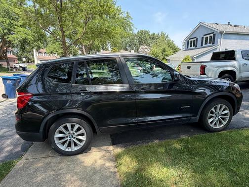 Black 2015 BMW X3 xDrive28i