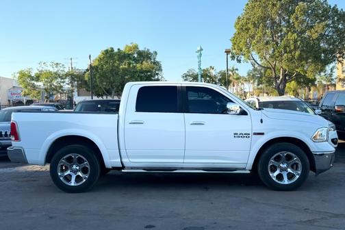White 2016 RAM 1500 Laramie
