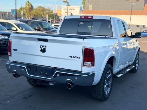 White 2016 RAM 1500 Laramie