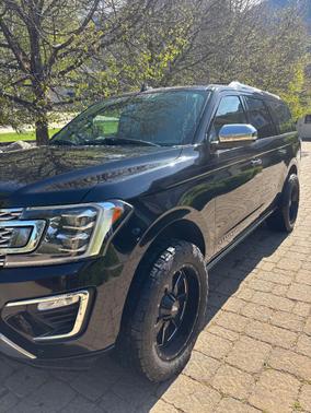 Black 2019 Ford Expedition Max Platinum