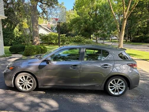 Gray 2013 Lexus CT 200h Premium