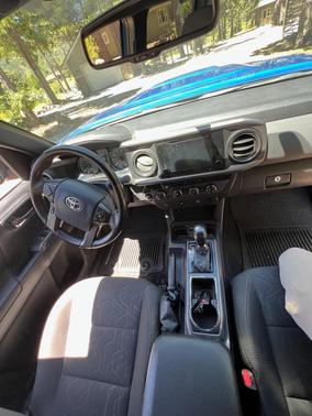 Blue 2016 Toyota Tacoma TRD Sport