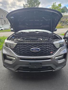 Gray 2021 Ford Explorer ST