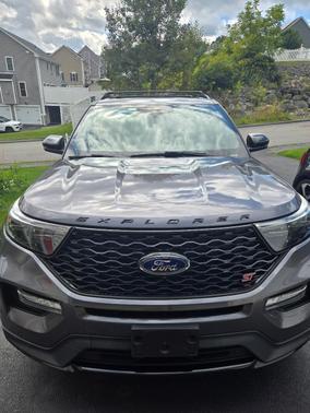 Gray 2021 Ford Explorer ST