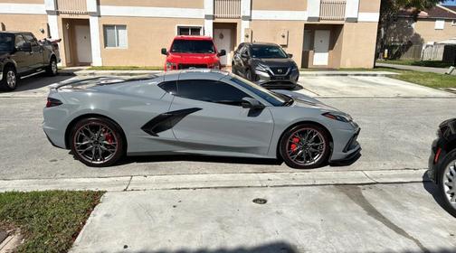 Gray 2024 Chevrolet Corvette Stingray w/1LT