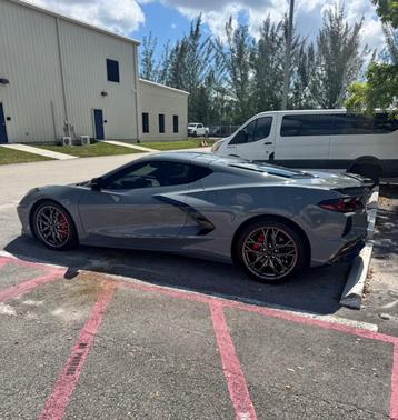 Gray 2024 Chevrolet Corvette Stingray w/1LT