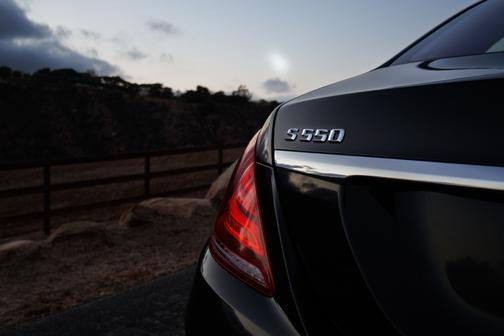 Black 2014 Mercedes-Benz S-Class S 550