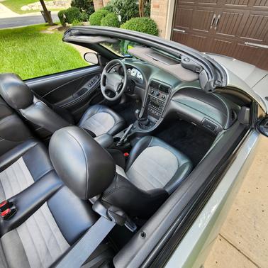 Silver 2001 Ford Mustang SVT Cobra