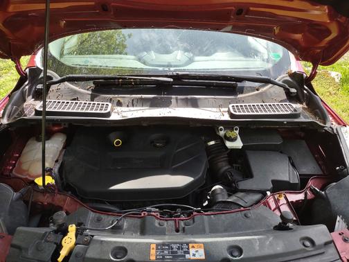 Red 2016 Ford Escape Titanium