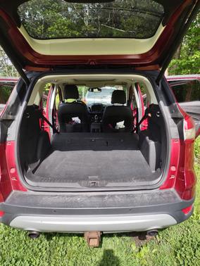 Red 2016 Ford Escape Titanium