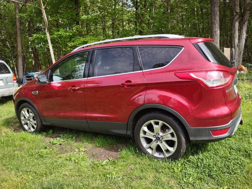 Red 2016 Ford Escape Titanium