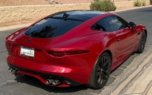 Red 2024 Jaguar F-TYPE P450 75