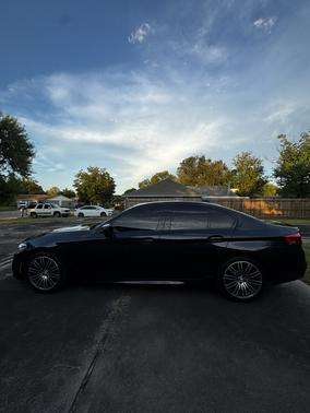 Blue 2019 BMW 540 i