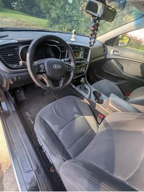 Black 2013 Kia Optima Hybrid LX