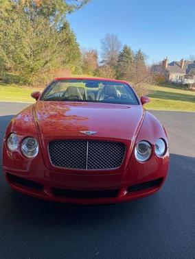 Red 2009 Bentley Continental GTC Base