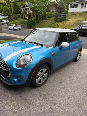Blue 2017 MINI Hardtop Cooper