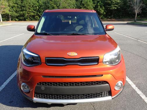 Orange 2018 Kia Soul +