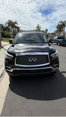 Black 2019 INFINITI QX80 LUXE