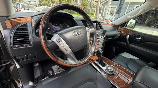 Black 2019 INFINITI QX80 LUXE