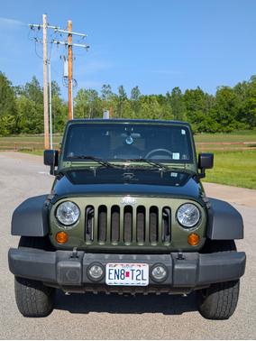 Green 2007 Jeep Wrangler Unlimited X