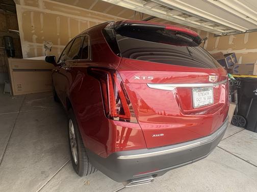 Red 2026 Cadillac XT5 Luxury