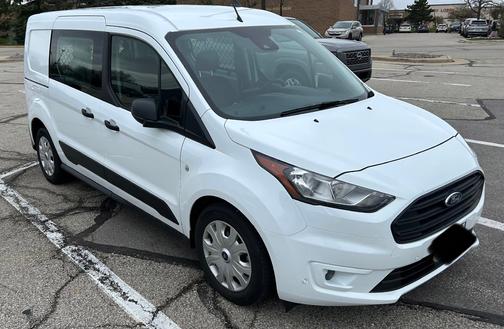 White 2023 Ford Transit Connect XLT w/Rear Symmetrical Doors