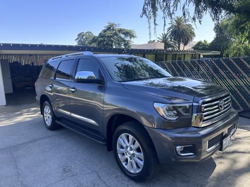 Gray 2021 Toyota Sequoia Platinum