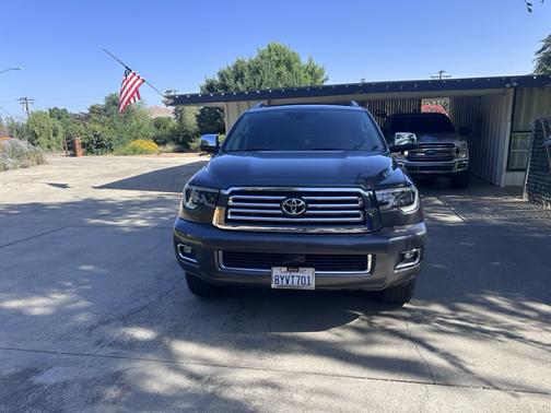 Gray 2021 Toyota Sequoia Platinum