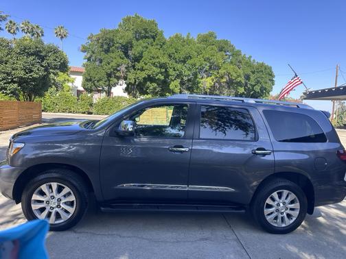 Gray 2021 Toyota Sequoia Platinum