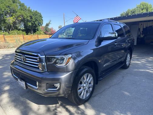 Gray 2021 Toyota Sequoia Platinum