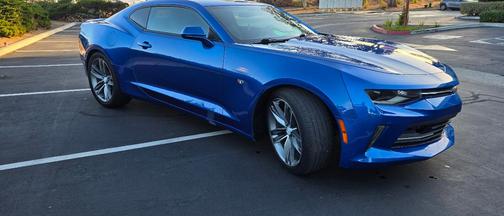 Blue 2016 Chevrolet Camaro 1LT