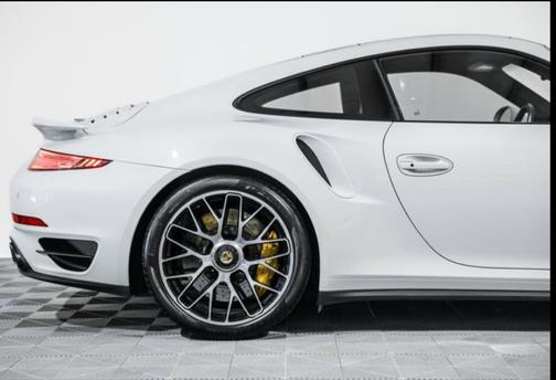White 2016 Porsche 911 911 Turbo S