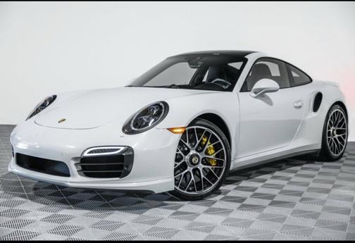 White 2016 Porsche 911 911 Turbo S