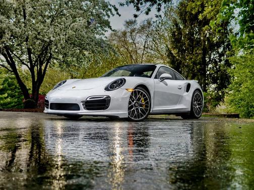 White 2016 Porsche 911 911 Turbo S