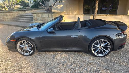 Gray 2021 Porsche 911 911 Carrera Cabriolet