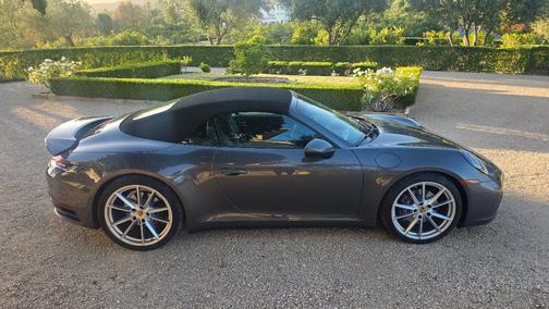 Gray 2021 Porsche 911 911 Carrera Cabriolet
