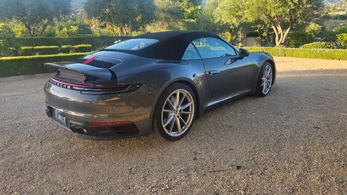 Gray 2021 Porsche 911 911 Carrera Cabriolet