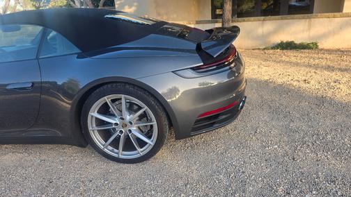 Gray 2021 Porsche 911 911 Carrera Cabriolet