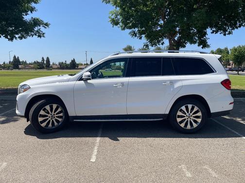 White 2018 Mercedes-Benz GLS 450 4MATIC